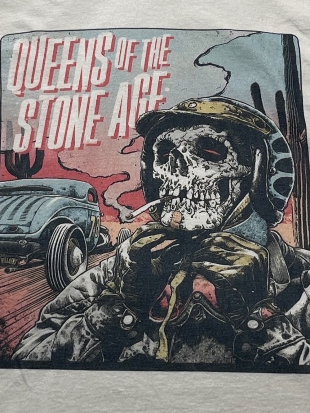 Queens Of The Stone Age Preowned Large T-shirt